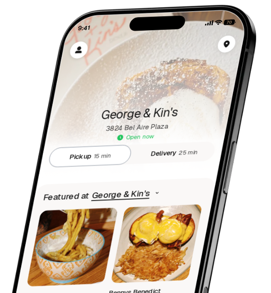 George & Kin's app preview