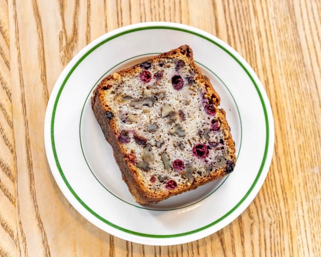 Cranberry Walnut Bread.