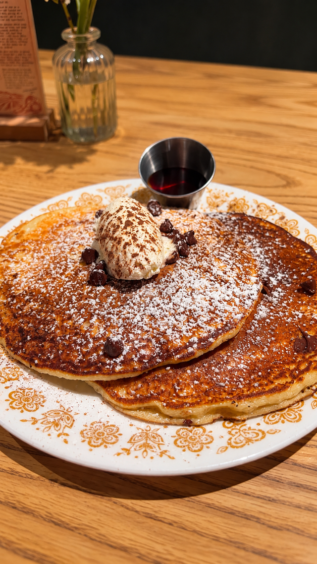 Classic Buttermilk Pancakes.