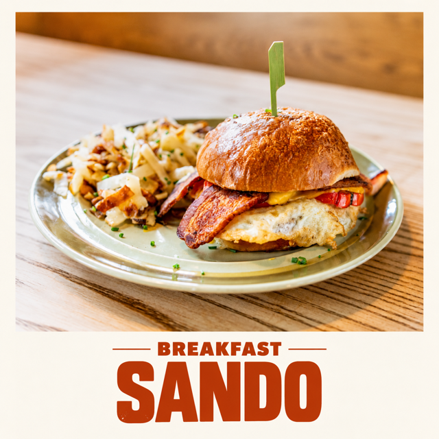 Breakfast Sandwich.