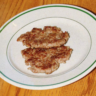 Two Breakfast Sausage Patties