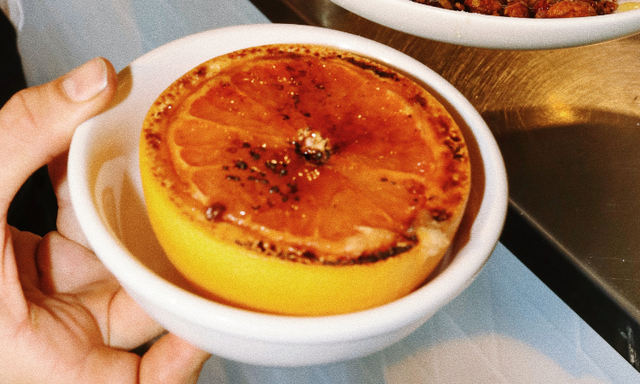 Caramelized Grapefruit.