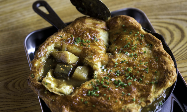 Beef Pot Pie.