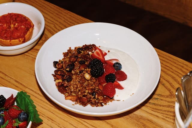 Mom's Granola Bowl.