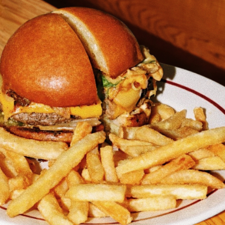 Indulge in Our Cheeseburger