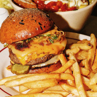 George's JUMBO Juicy Burger