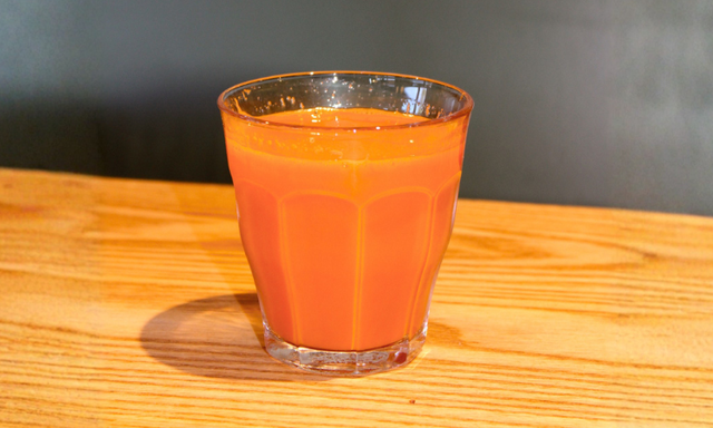 Carrot Juice.