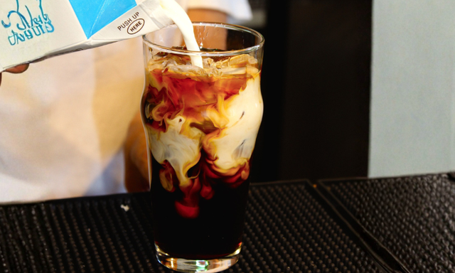OHM Roasters Cold Brewed Coffee.